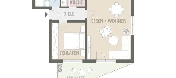 1 Schlafzimmer Wohnung in Böblingen, Germany, Nr. 76018 5