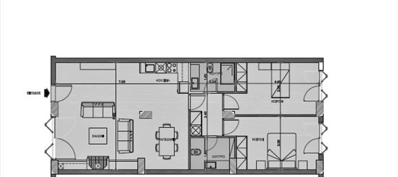 Недвижимость с 2 спальнями в Айос-Констандинос, Греция № 6933 17