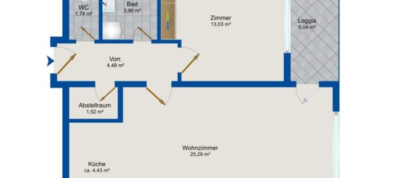 2 rooms Apartment in Klein-Neusiedl, Austria No. 219202 12