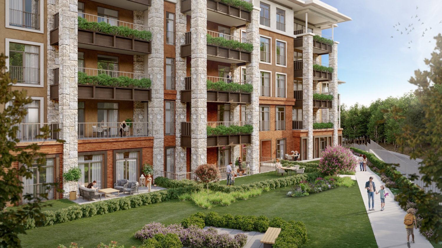 Apartamento 4+1 em Istanbul, Turkey N.º 106341