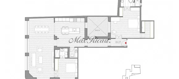 Apartamento de 2 divisões em Ciutat Vella, Spain N.º 34001 85