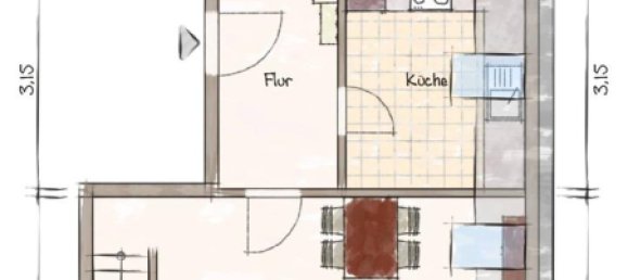 1 bedroom Duplex in Leipzig, Germany No. 108755 20