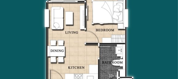 1 bedroom Apartment in Pattaya, Thailand No. 20202 9