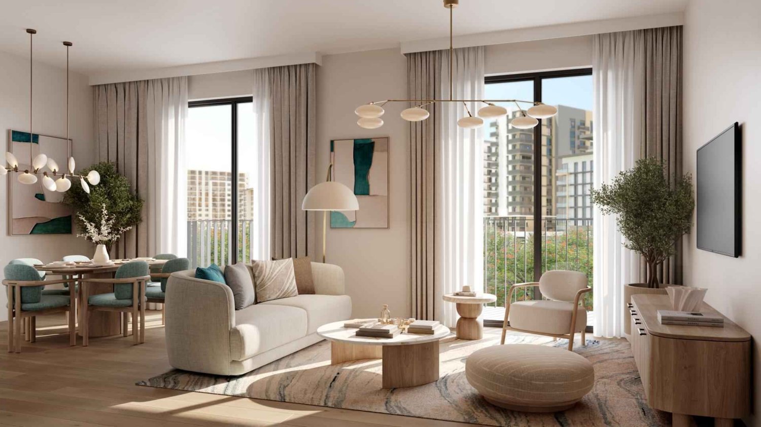 2 bedrooms Apartment for sale in Town Square, Dubai, UAE № 117234