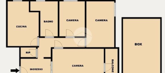 4 rooms Apartment in Genoa, Italy No. 293303 14