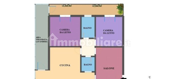 Apartamento de 2 dormitorios en Aci Catena, Italy No. 274566 6