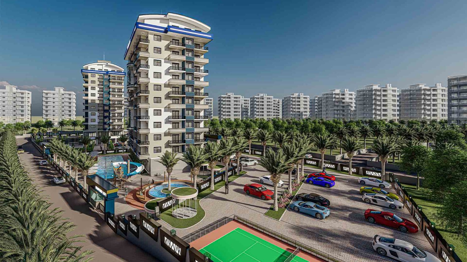 Appartement 1+1 à Diamond Loft, Avsallar, Turkey No. 34709