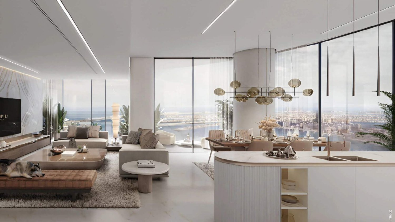 2 Schlafzimmer Wohnung in Skyvue Solair, Nadd Al Sheba, UAE, Nr. 63751