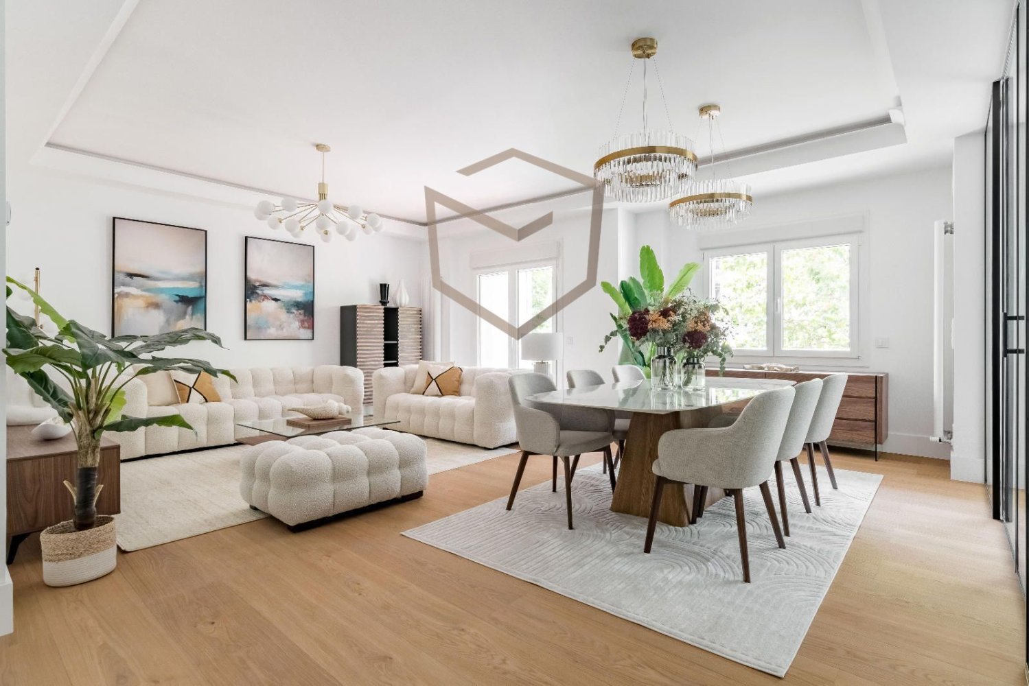 Apartamento de 3 dormitorios en Madrid, Spain No. 167277