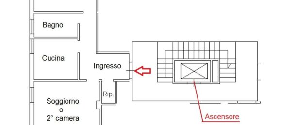 3-salle Appartement à Siena, Italy No. 72360 11