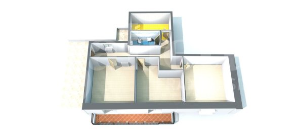 3 rooms Apartment in Pagani, Italy No. 261271 21