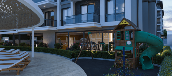 Пентхаус с 2 комнатами в Оба, Турция № 9799 12