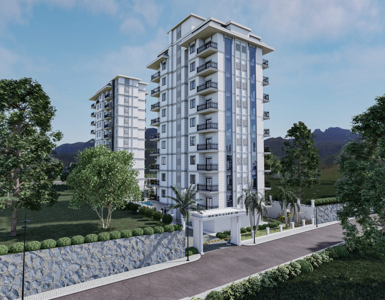 Apartment 1+1 in Mahmutlar, Turkey No. 40395
