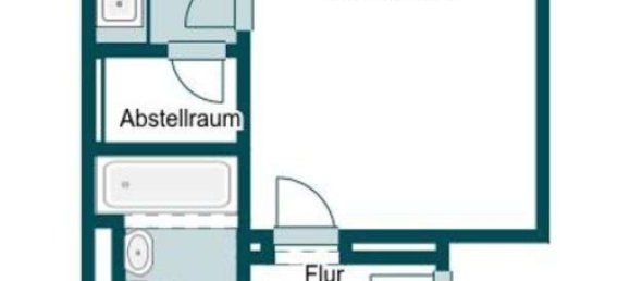 Квартира с 1 спальней в Потсдам, Германия № 220252 12