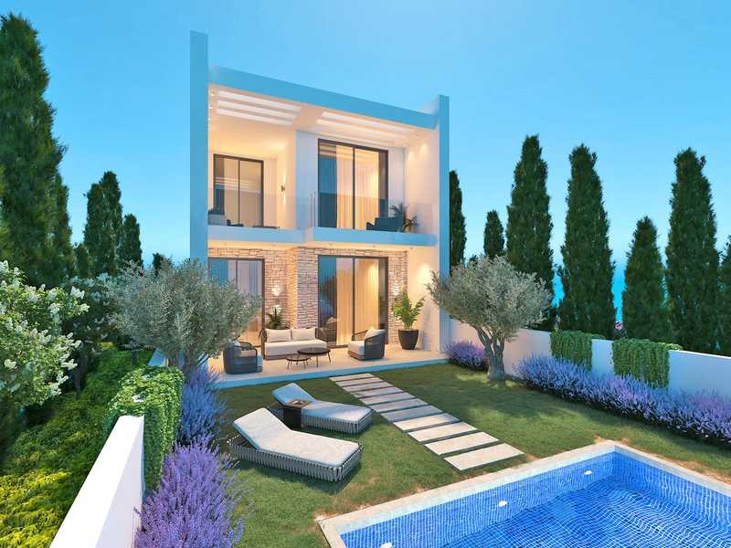 Villa T4 em Paphos, Cyprus N.º 81250