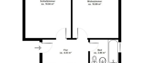 3 rooms Apartment in Bergedorf, Germany No. 36403 11