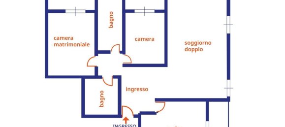 3 rooms Apartment in Vimercate, Italy No. 231934 2