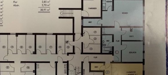 Квартира с 1 спальней в Магдебург, Германия № 219251 13