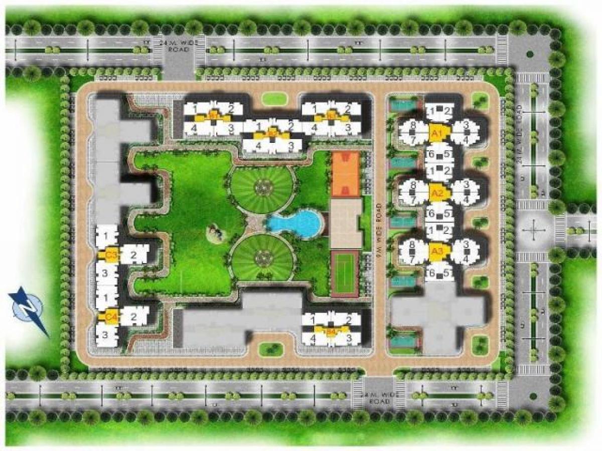 Casa de 4 dormitorios en Lucknow, India No. 2487