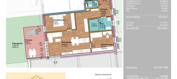 Apartamento de 3 habitaciónes en Bad Mitterndorf, Austria No. 181828 4