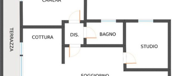 3غرفة شقة في Livorno, Italy رقم 309041 20