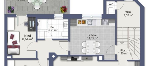 Adosado de 6 habitaciónes en Darmstadt-Dieburg, Germany No. 127444 21