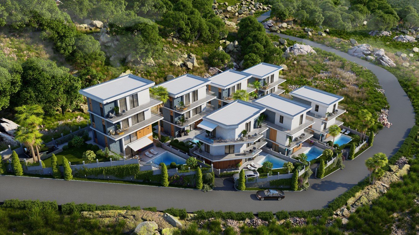 4 rooms Villa in Alanya, Turkey No. 22096