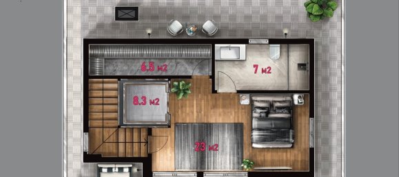 4 rooms Villa in Alanya, Turkey No. 22096 21