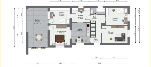 4 غرف نوم منزل في Karlsruhe, Germany رقم 24097 17