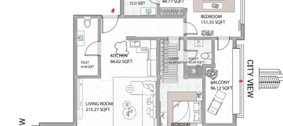 2 bedrooms Apartment in Al Rashidiya, UAE No. 12460 5