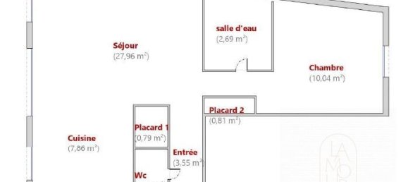 Apartamento de 1 dormitorio en Dijon, France No. 49379 9