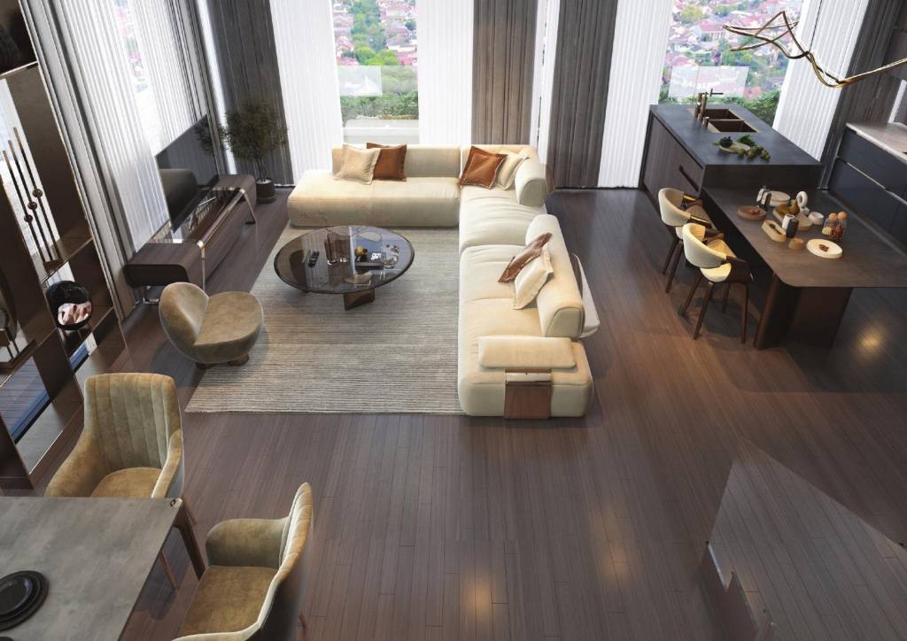 Дуплекс с 2 спальнями в Дубай, ОАЭ № 23047