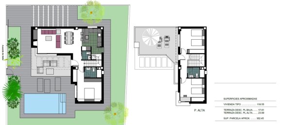 3 bedrooms Villa in Lago Di Como, Mil Palmeras, Spain No. 15693 8