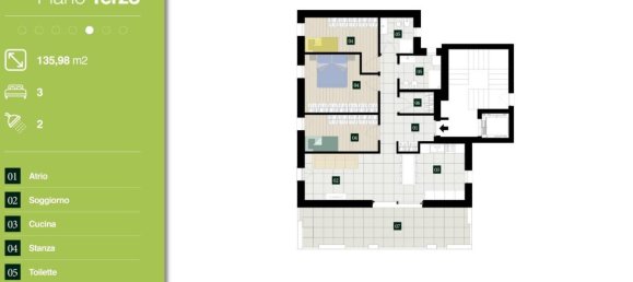 4 rooms Apartment in Trento, Italy No. 173562 2