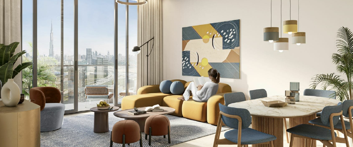 Квартира с 2 спальнями в Dubai Design District, ОАЭ № 7485