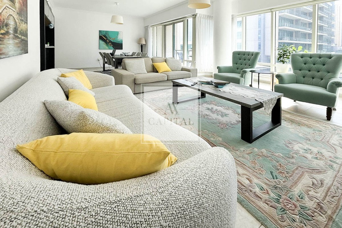 Apartamento de 2 dormitorios en Dubai Marina, UAE No. 52283