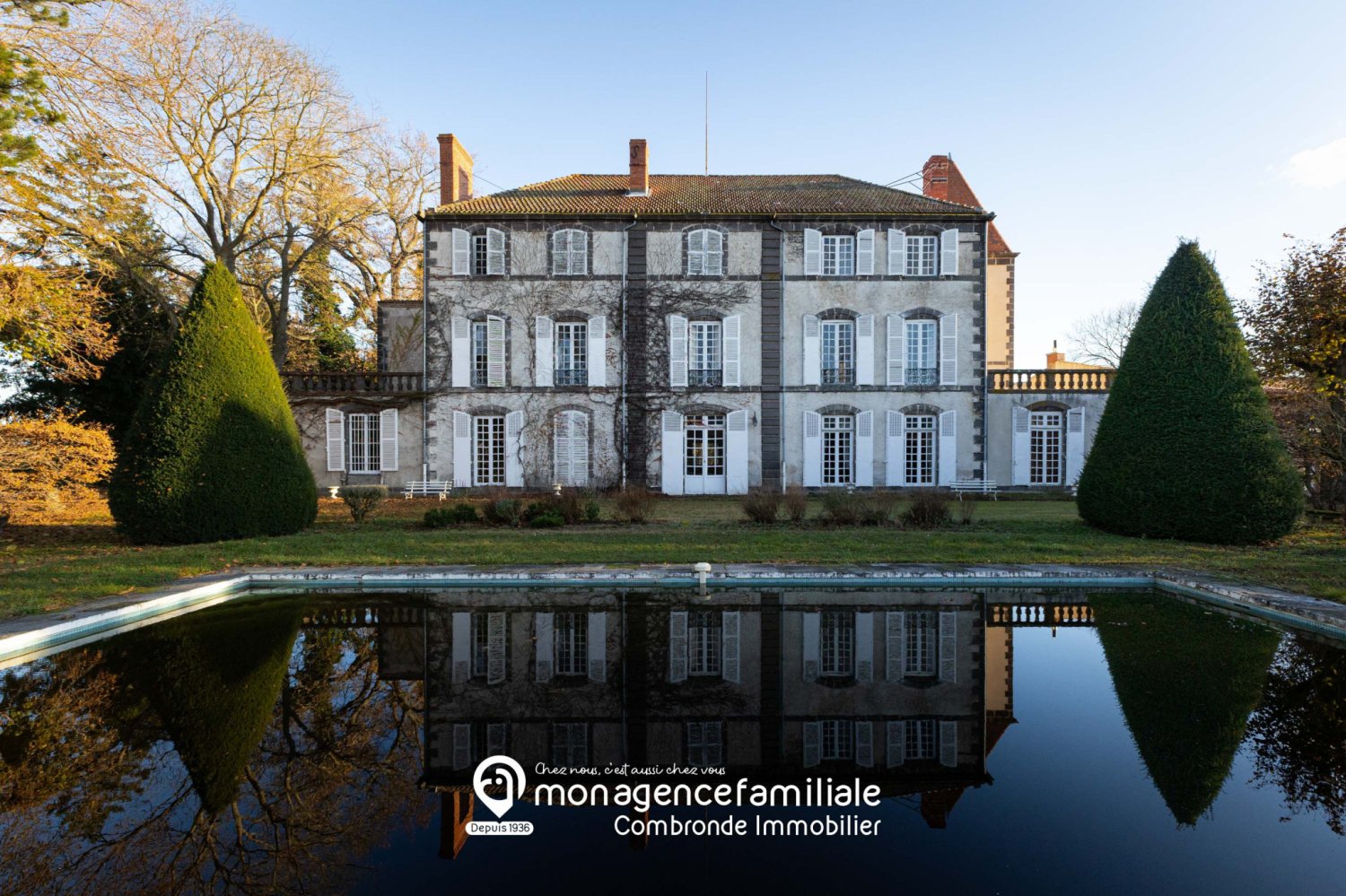  Castillos de 9 dormitorios en Riom, France No. 43258