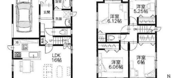 4 غرف نوم منزل في Saitama, Japan رقم 904 2