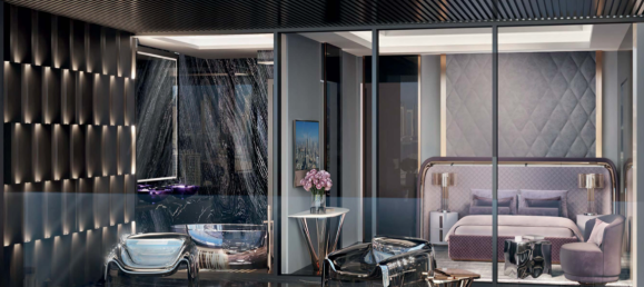 2 غرف نوم شقة في BURJ BINGHATTI JACOB & CO RESIDENCES, الخليج التجاري, UAE رقم 63206 9