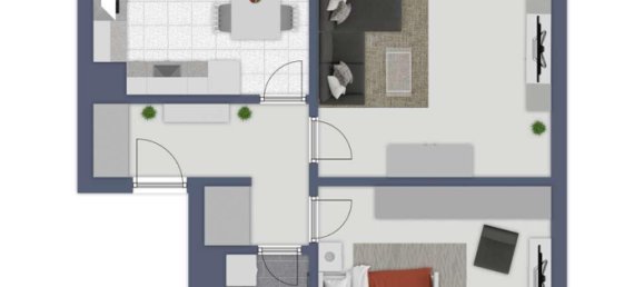 1 غرف نوم شقة في Grunewald, Germany رقم 66587 8