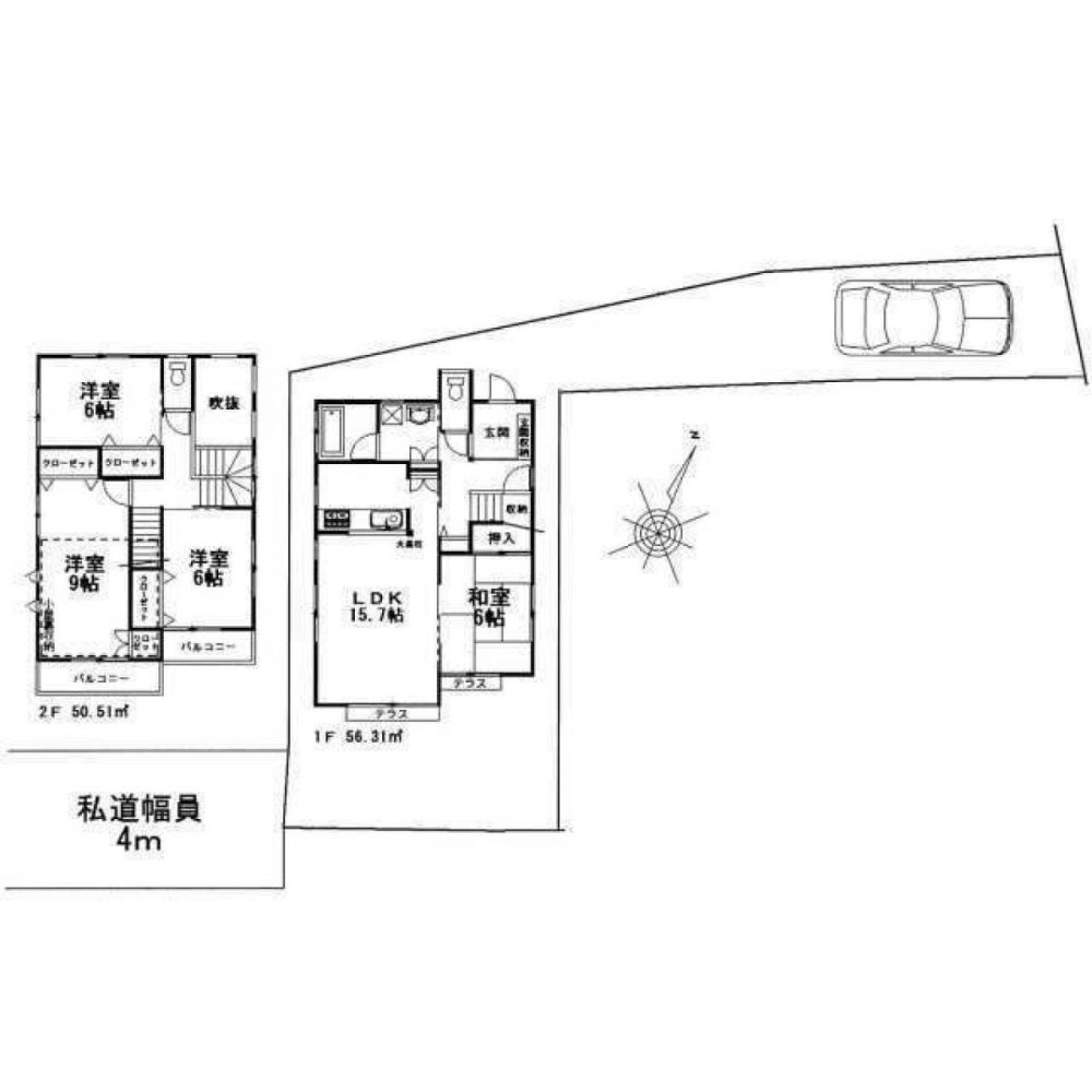 Дом с 4 спальнями в Чиба, Япония № 6688