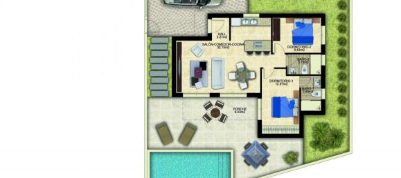 2 bedrooms Villa in Benijofar, Spain No. 285745 3