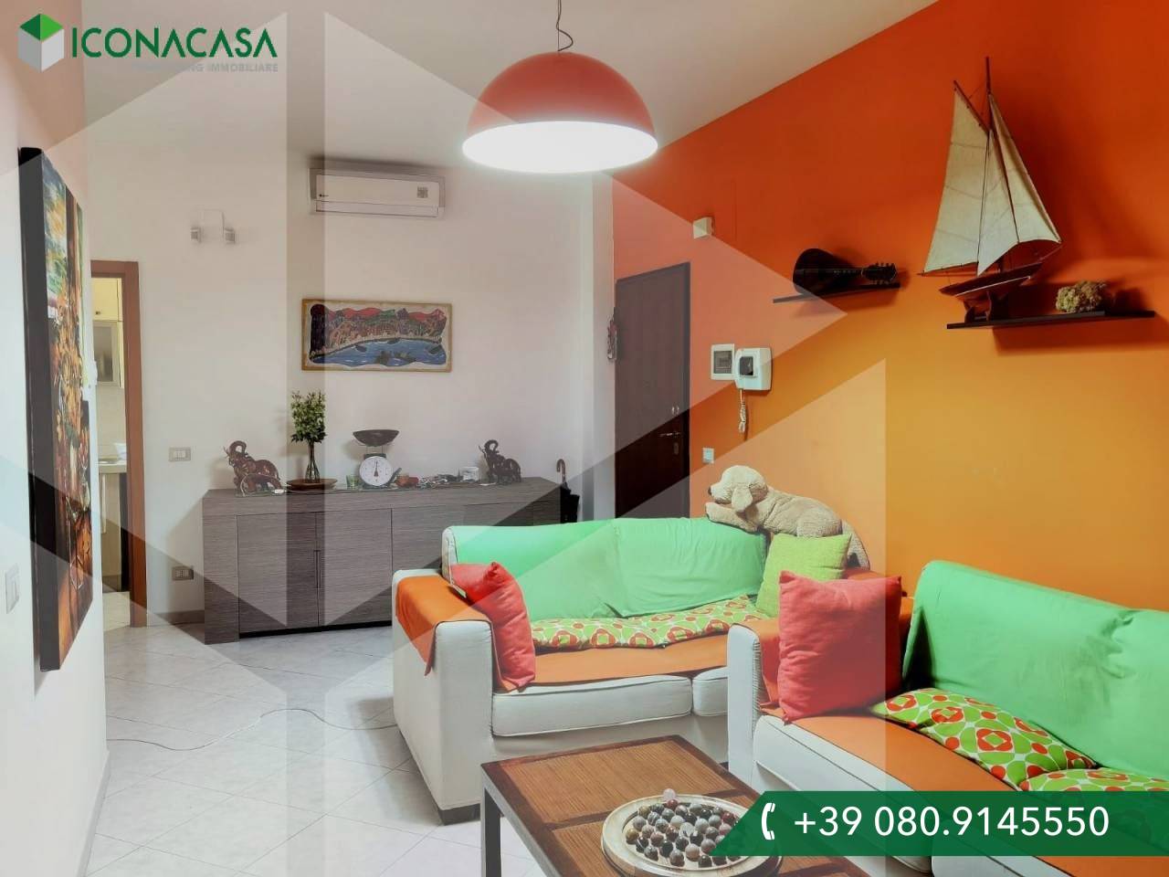 Apartamento de 3 divisões em Bitritto, Italy N.º 17772