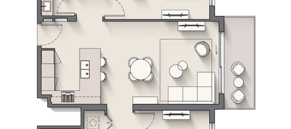 Студия в Dubai South (Dubai World Central), ОАЭ № 121115 9