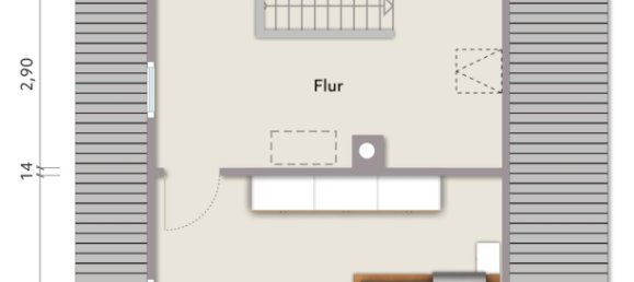 Таунхаус с 4 комнатами в Дармштадт-Дибург, Германия № 189608 4