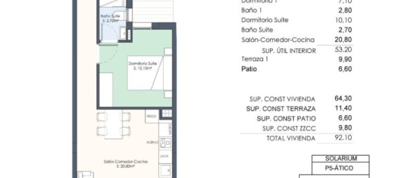 2 Schlafzimmer Wohnung in Torrevieja, Spain, Nr. 365309 13