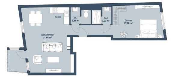2-Zimmer Wohnung in Neubau, Austria, Nr. 225585 11