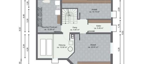 Casa de 3 dormitorios en Tuttlingen, Germany No. 284967 18