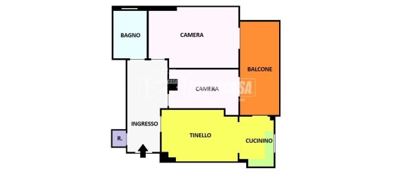 3 rooms Apartment in Turin, Italy No. 11608 23