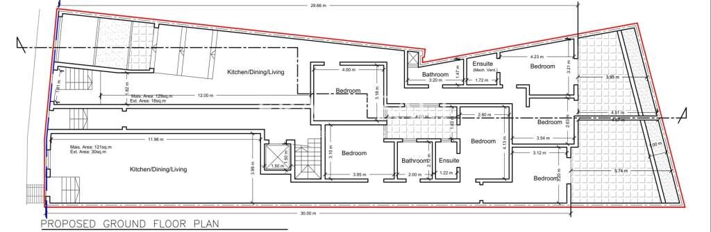 Apartamento de 3 dormitorios en Tarxien, Malta No. 2085